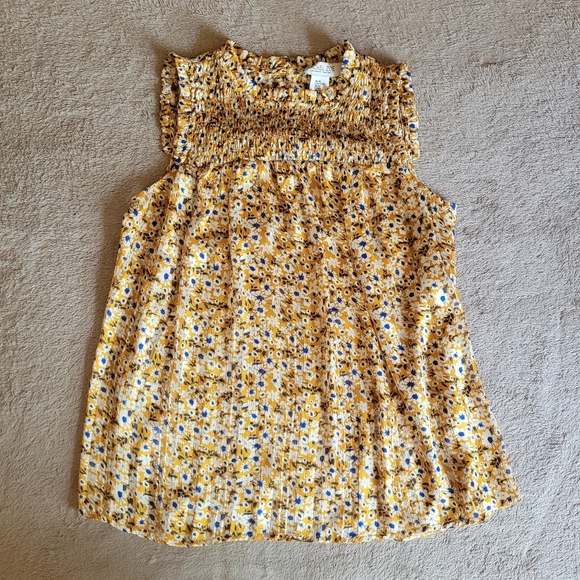 Rachel Zoe floral sleeveless blouse size XS - Picture 3 of 14